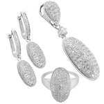 Load image into Gallery viewer, 925 Silver Cubic Zirconia Jewelry Set for Women | Gift
