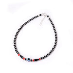 Load image into Gallery viewer, 925 Silver Evil Eye Anklet for Women | Handcrafted Protection Jewelry

