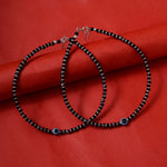 Load image into Gallery viewer, Black Bead Evil Eye Anklets for Women | Protection Jewelry Gift
