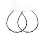 Load image into Gallery viewer, Black Bead Evil Eye Anklets for Women | Protection Jewelry Gift
