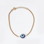 Load image into Gallery viewer, gold plating Evil Eye Chain Bracelet for Women | Protection Jewelry
