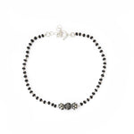 Load image into Gallery viewer, 925 Silver Black Bead Bracelet for Women | Daily Wear Jewelry
