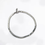 Load image into Gallery viewer, Silver Herringbone Chain Bracelet for Women | Everyday Jewelry
