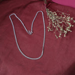 Load image into Gallery viewer, Silver Chain Necklace | Curb Chain | Daily Wear for Men &amp; Women
