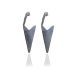Load image into Gallery viewer, Silver Geometric Earrings for Women | Modern Minimalist Jewelry
