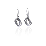 Load image into Gallery viewer, 925 Silver Cubic Zirconia Dangle Earrings for Women | Gift| High Polish
