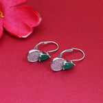 Load image into Gallery viewer, 925 Silver Green Onyx Drop Earrings for Women | Gift Jewelry
