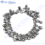 Load image into Gallery viewer, Silver Bell Anklet for Women | Silver Anklet for Women
