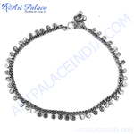 Load image into Gallery viewer, Silver Anklet for Women | Dangle Charm Anklet
