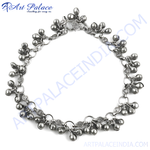 Load image into Gallery viewer, Silver Anklet with Bells for Women | Indian Jewelry
