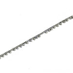 Load image into Gallery viewer, Silver Anklet with Dainty Beads | Women's Foot Jewelry

