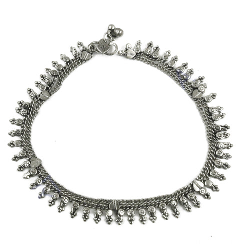 Silver Anklet for Women | Handmade Silver Anklets for Gift