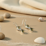 Load image into Gallery viewer, 925 Sterling Silver Green Gemstone Earrings for Women | Dangle Earrings
