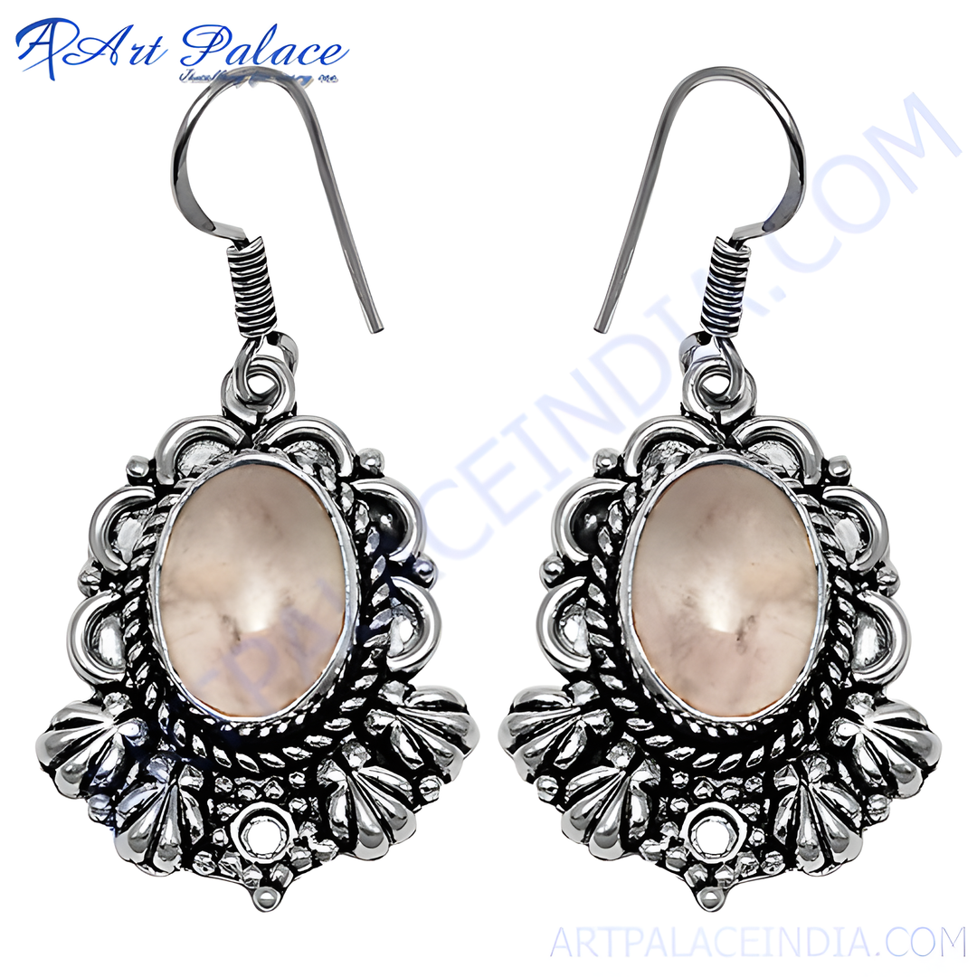 925 Silver Moonstone Earrings for Women | Dangle Earrings