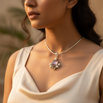 Load image into Gallery viewer, 925 Silver Gemstone Pendant for Women | Statement Jewelry
