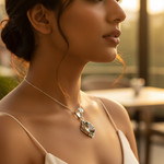 Load image into Gallery viewer, 925 Silver Oval Gemstone Pendant Necklace for Women | Gift Jewelry
