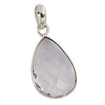 Load image into Gallery viewer, 925 Silver Tear Drop Pendant | Smoky Quartz Gemstone | Women's Gift
