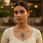 Load image into Gallery viewer, 925 Silver Gemstone Pendant for Women | Colorful Jewelry
