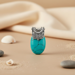 Load image into Gallery viewer, 925 Silver Turquoise Pendant for Women | Boho Jewelry
