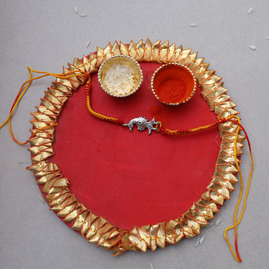 925 Silver Infinity Charm Rakhi for Brother | Raksha Bandhan Gift