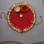 将图像加载到图库查看器中， Evil Eye Rakhi for Brother in 925 Sterling Silver with CZ
