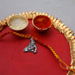 Load image into Gallery viewer, 925 Sterling Silver Hanuman Rakhi for Brother | Raksha Bandhan Gift
