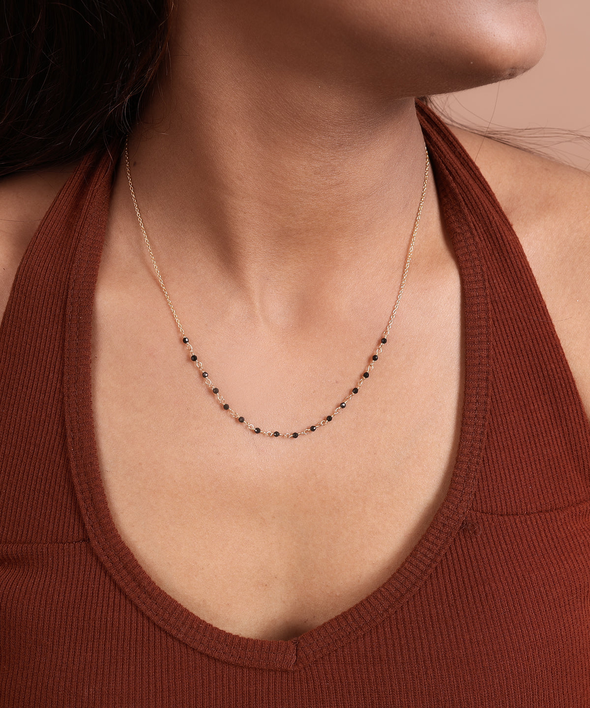 Gold plated 925 silver mangalsutra
