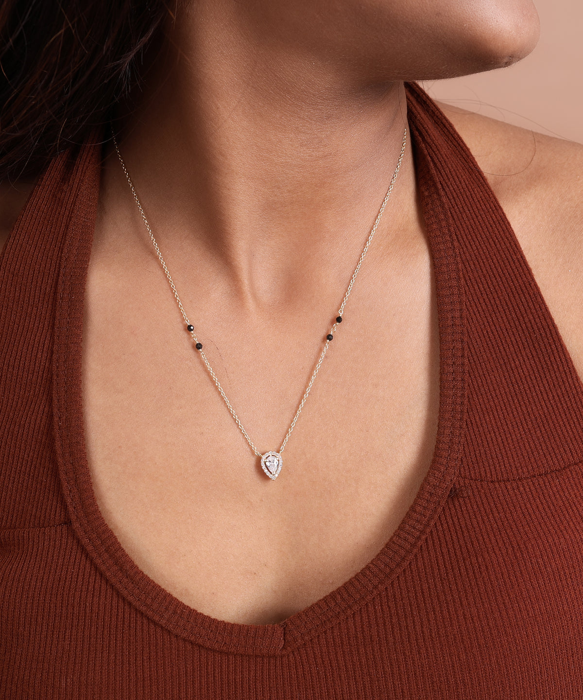 Karwa chauth 925 silver mangalsutra