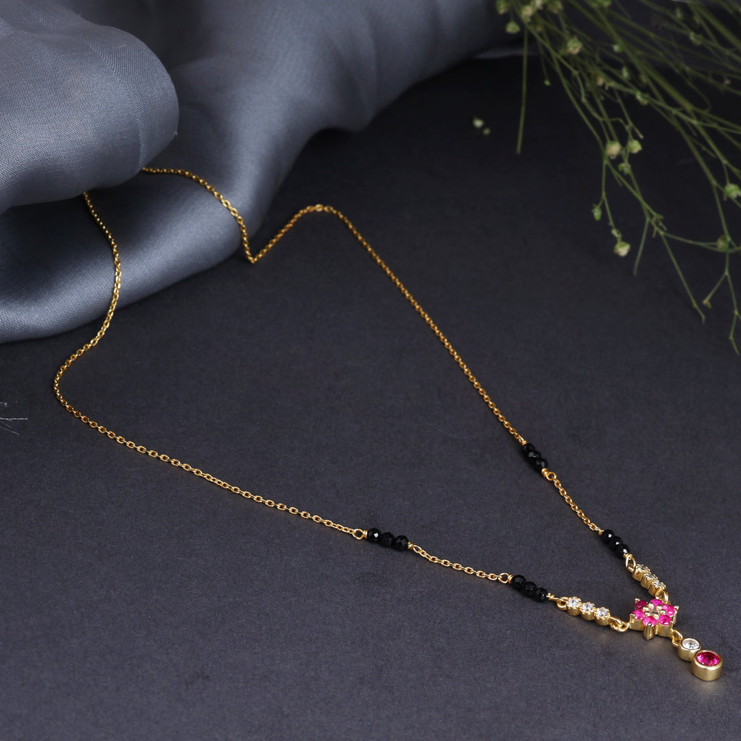 18K Gold Plated 925 Silver Mangalsutra