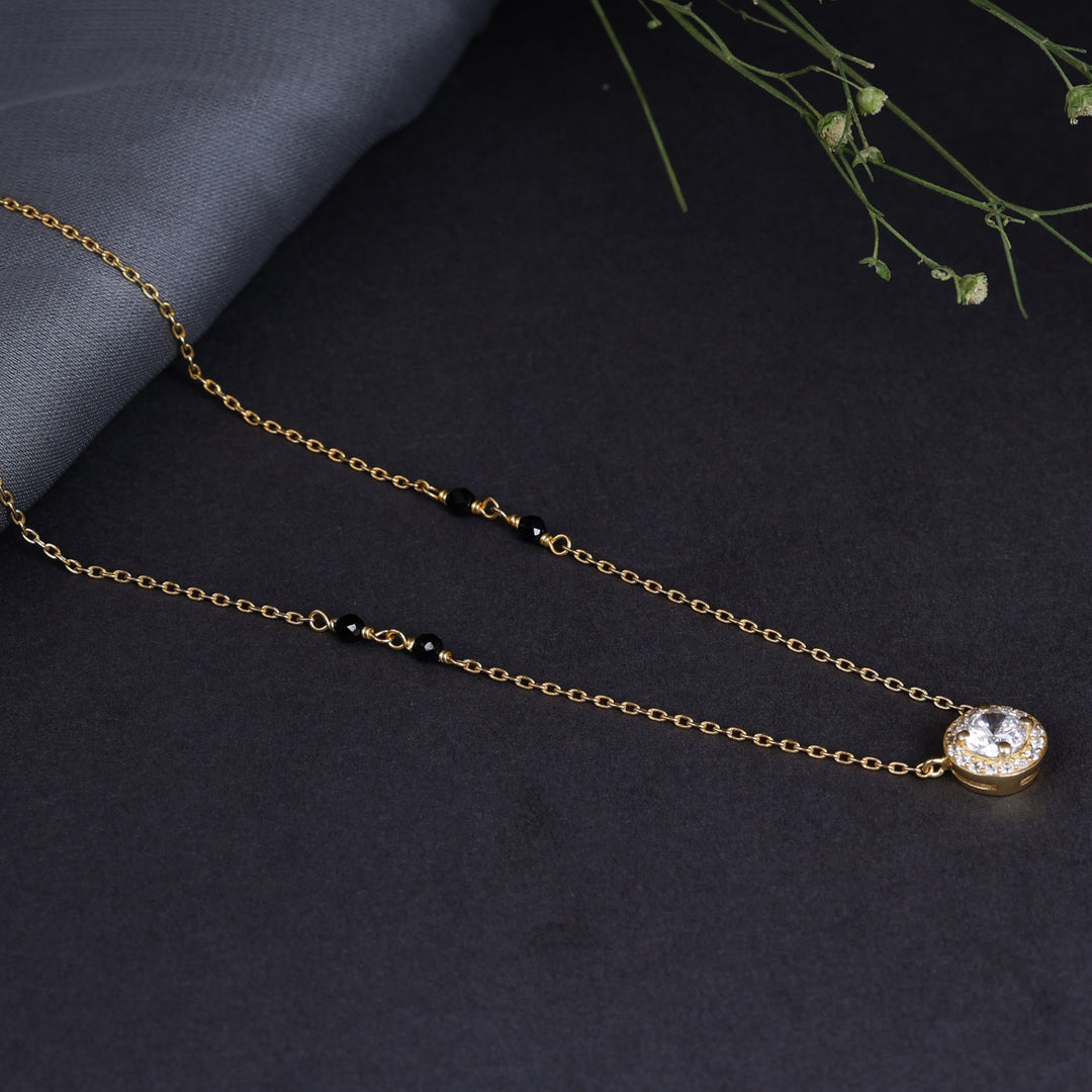 Karwa Chauth 925 Silver Mangalsutra