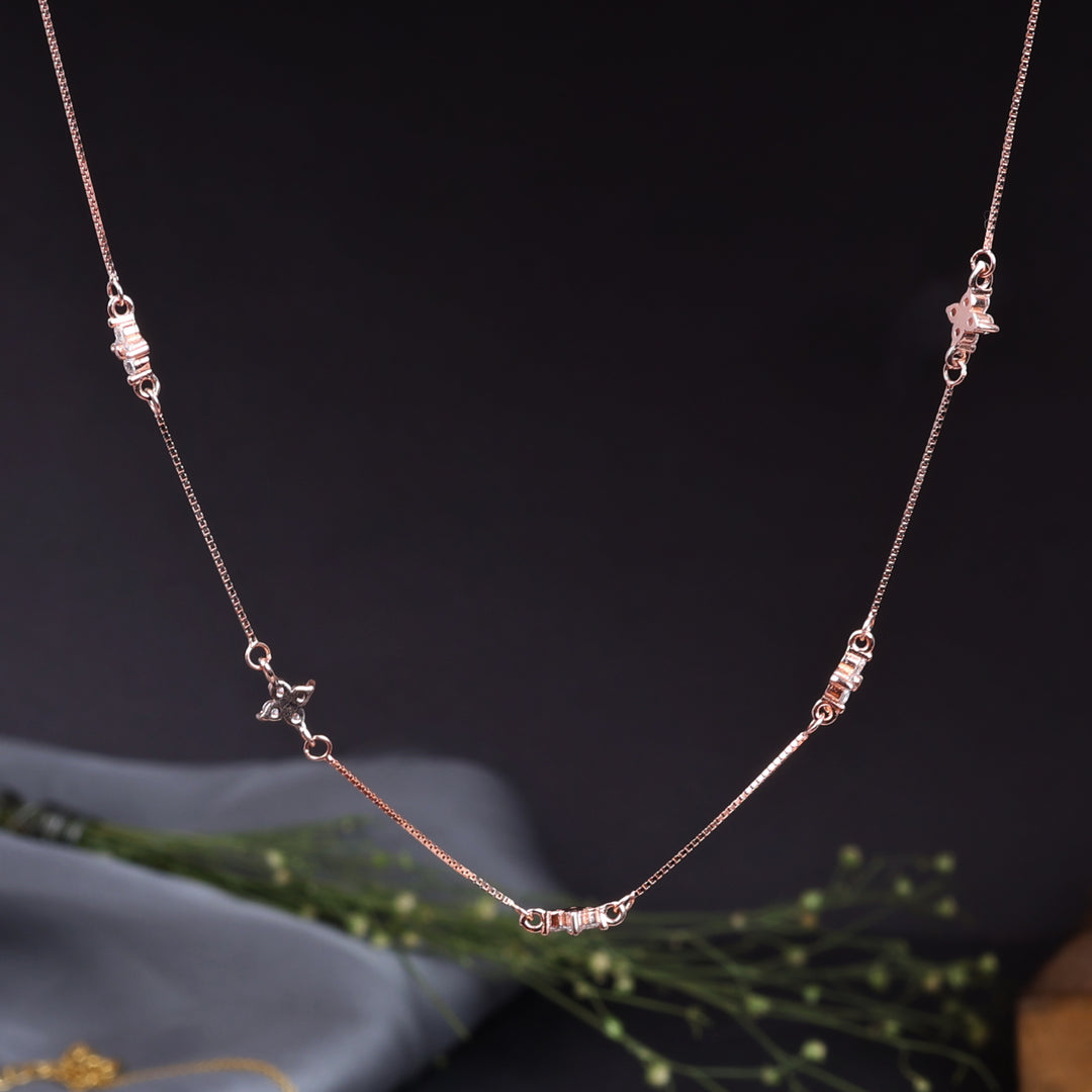 925 Silver Gold Plated Mangalsutra