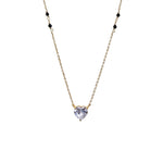 Load image into Gallery viewer, gold plating Heart Pendant Necklace | Cubic Zirconia | Women's Jewelry Gift
