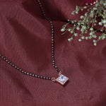 Load image into Gallery viewer, Rose gold plating Plated CZ Diamond Mangalsutra Necklace for Women
