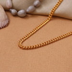 Load image into Gallery viewer, gold plating Cuban Chain Necklace | gold plating Chain for Men &amp; Women
