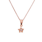 Load image into Gallery viewer, Rose gold plating Star Pendant Necklace for Women | Gift for Her
