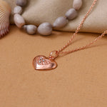 Load image into Gallery viewer, Rose gold plating Heart Pendant Necklace | Women's Jewelry | Gift
