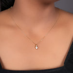 Load image into Gallery viewer, gold plating Triangle Pendant Necklace for Women | Fashion Jewelry
