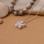 Load image into Gallery viewer, 925 Silver Butterfly Pendant Necklace | Cubic Zirconia Gift
