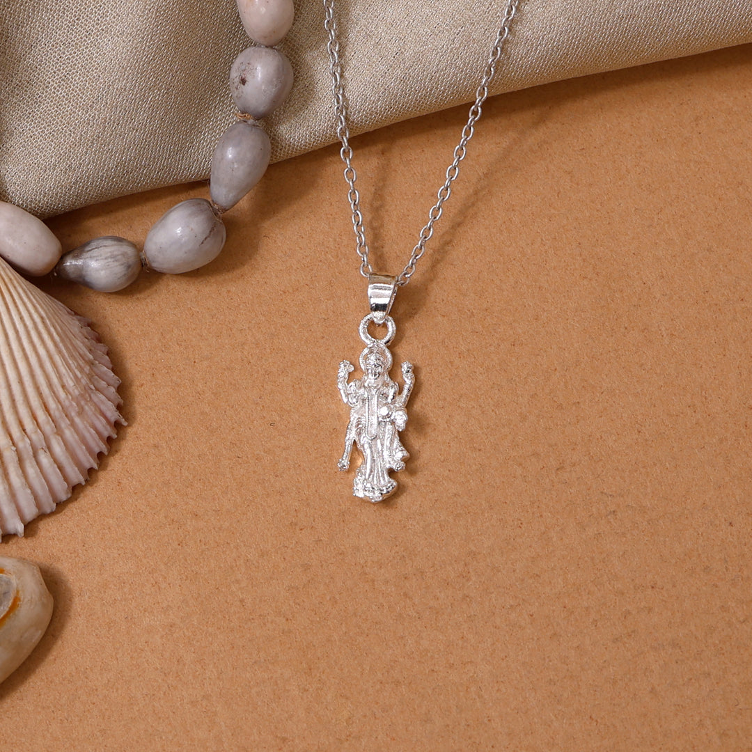 925 Silver Deity Pendant Necklace | Spiritual Jewelry Gift