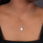 Load image into Gallery viewer, Handcrafted Silver Saraswati Veena Pendant – Traditional Temple Jewelry
