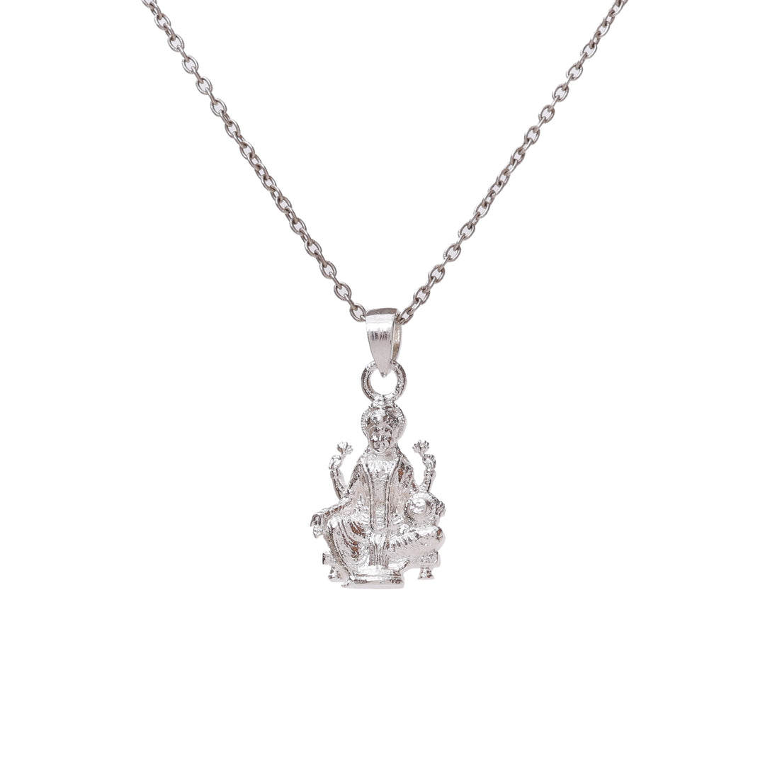 925 Silver Goddess Pendant Necklace for Women | Religious Jewelry
