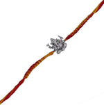 Load image into Gallery viewer, 925 Sterling Silver Ganesha Rakhi Bracelet for Brother
