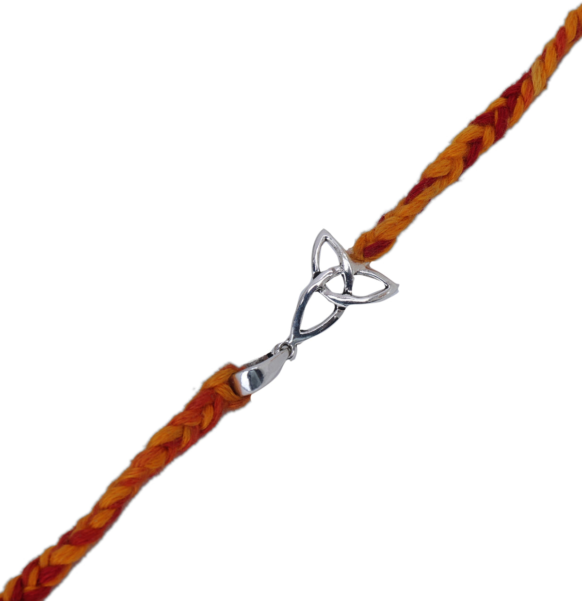 Trinity knot 925 silver rakhi bracelet for raksha bandhan