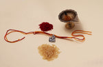 将图像加载到图库查看器中， 925 Sterling Silver Lord Shiva Rakhi Bracelet for Raksha Bandhan
