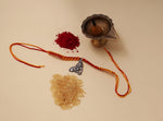 Load image into Gallery viewer, 925 Sterling Silver Hanuman Rakhi for Brother | Raksha Bandhan Gift
