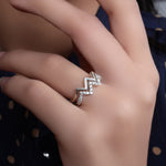 Load image into Gallery viewer, 925 Silver Cubic Zirconia Ear Cuff | Women's Jewelry Gift
