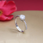 Load image into Gallery viewer, 925 Silver Cubic Zirconia Ring for Women | Engagement Ring
