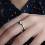 Load image into Gallery viewer, 925 Silver Cubic Zirconia Ring for Women | Engagement Ring
