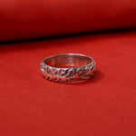 Load image into Gallery viewer, 925 Silver Leaf Band Ring | Women's Ring | Gift for Her
