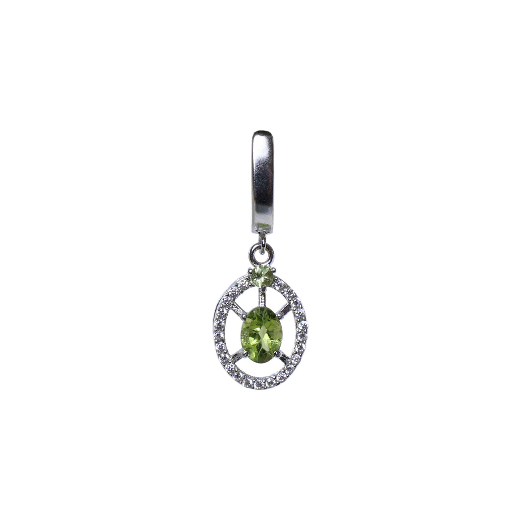925 Silver Peridot Jewelry Set for Women | Gift Idea